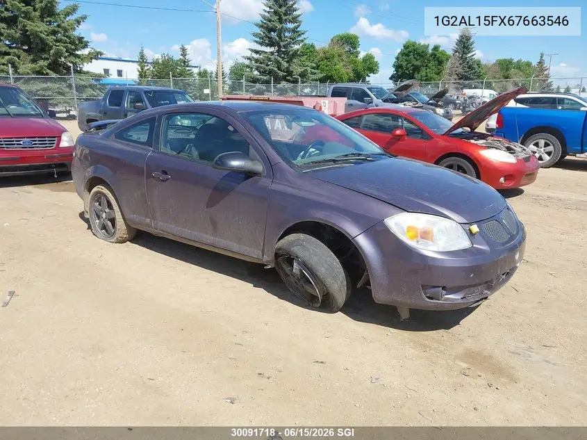 2006 Pontiac Pursuit Se VIN: 1G2AL15FX67663546 Lot: 30091718