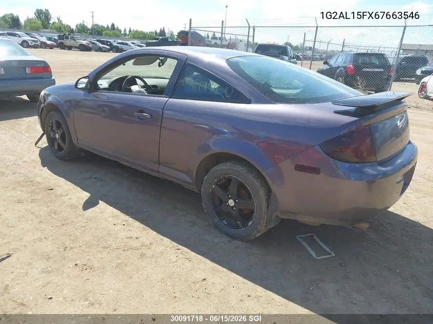 2006 Pontiac Pursuit Se VIN: 1G2AL15FX67663546 Lot: 30091718