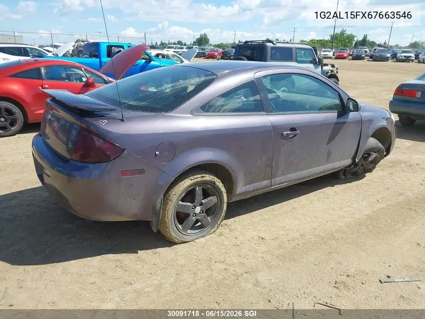 2006 Pontiac Pursuit Se VIN: 1G2AL15FX67663546 Lot: 30091718