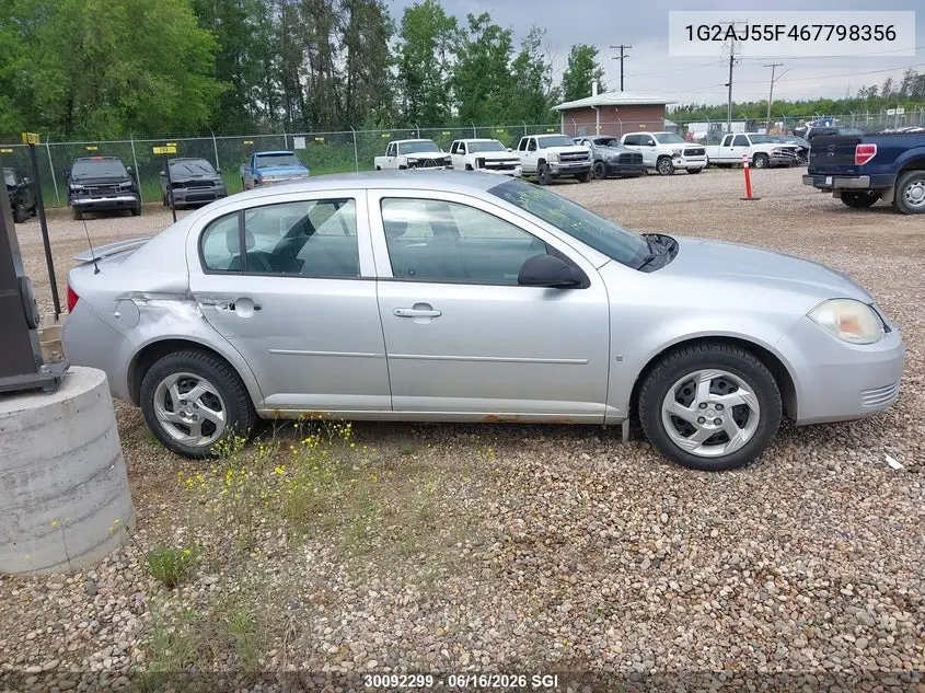 2006 Pontiac Pursuit VIN: 1G2AJ55F467798356 Lot: 30092299