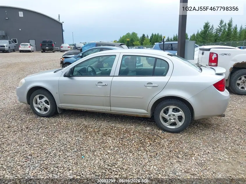 2006 Pontiac Pursuit VIN: 1G2AJ55F467798356 Lot: 30092299