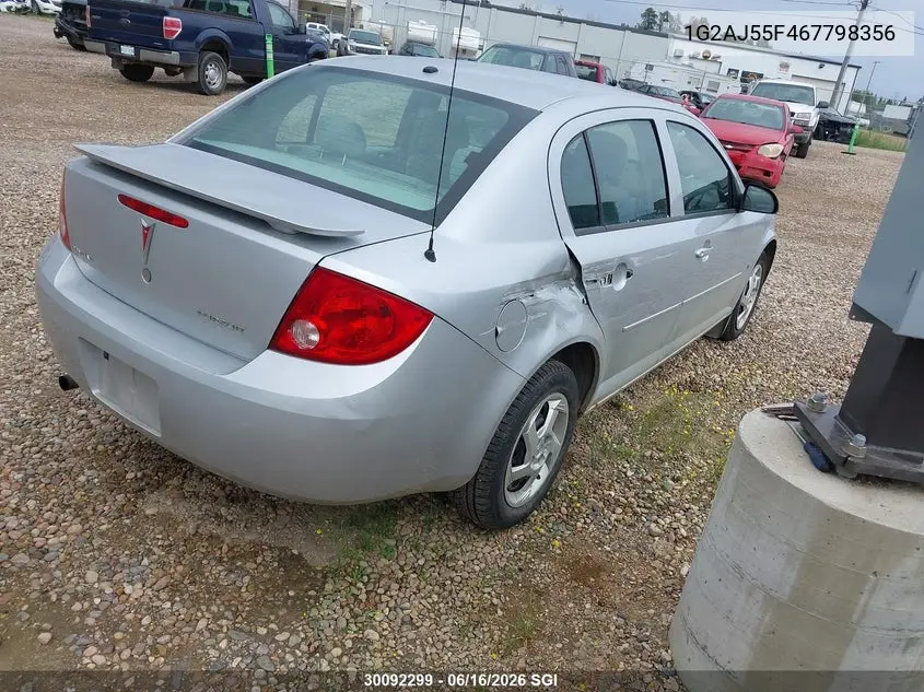 2006 Pontiac Pursuit VIN: 1G2AJ55F467798356 Lot: 30092299