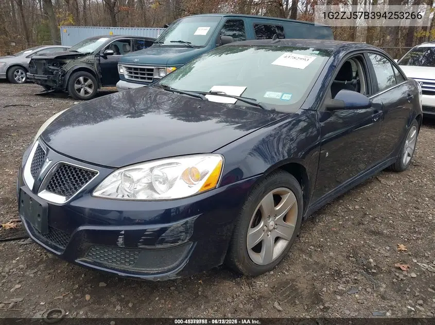 1G2ZJ57B394253266 2009 Pontiac G6 New Se