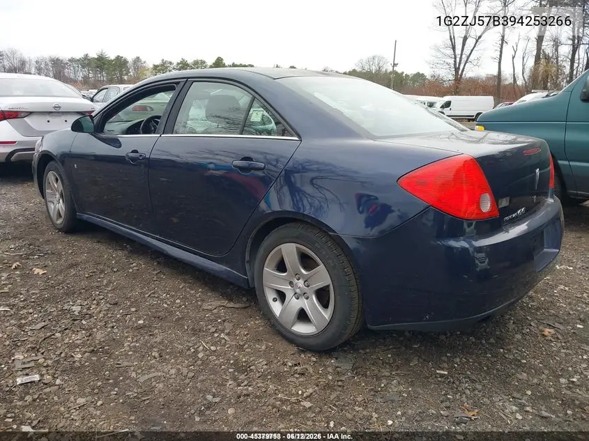 1G2ZJ57B394253266 2009 Pontiac G6 New Se