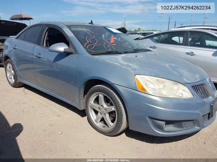 2009 Pontiac G6 New Se VIN: 1G2ZJ57K294262234 Lot: 45557462