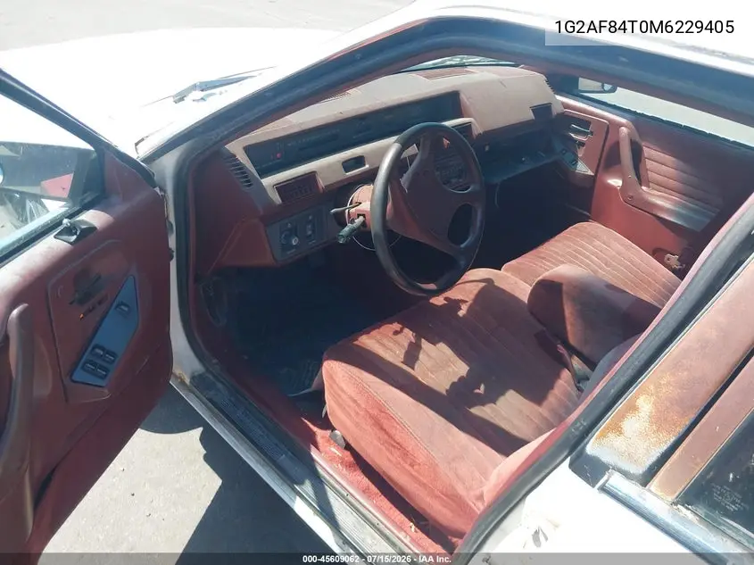 1991 Pontiac 6000 Le VIN: 1G2AF84T0M6229405 Lot: 45609062