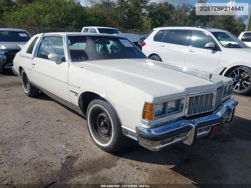 1978 Pontiac Bonneville VIN: 2Q37Z8P214641 Lot: 43661955