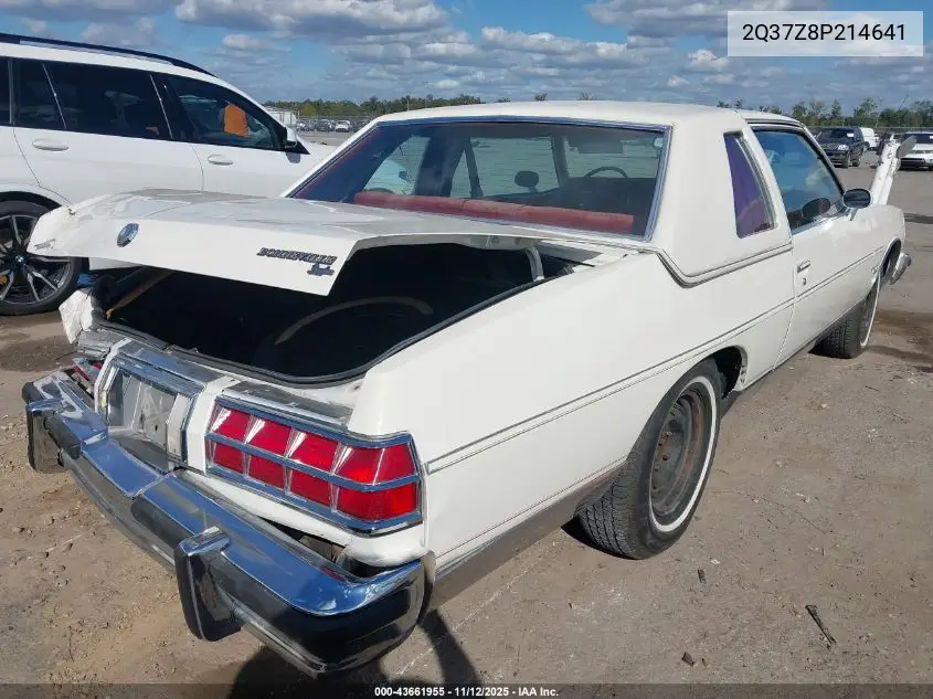 1978 Pontiac Bonneville VIN: 2Q37Z8P214641 Lot: 43661955