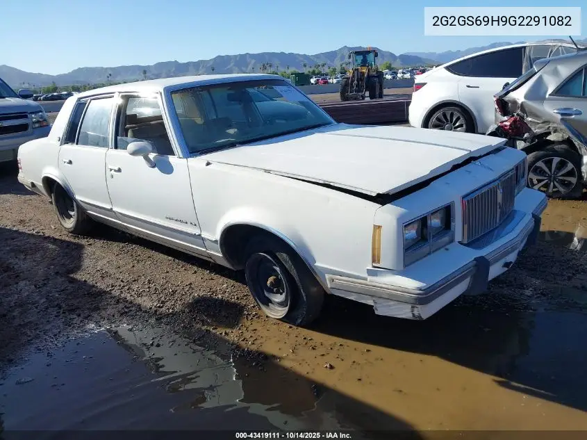 1986 Pontiac Bonneville Le VIN: 2G2GS69H9G2291082 Lot: 43419111