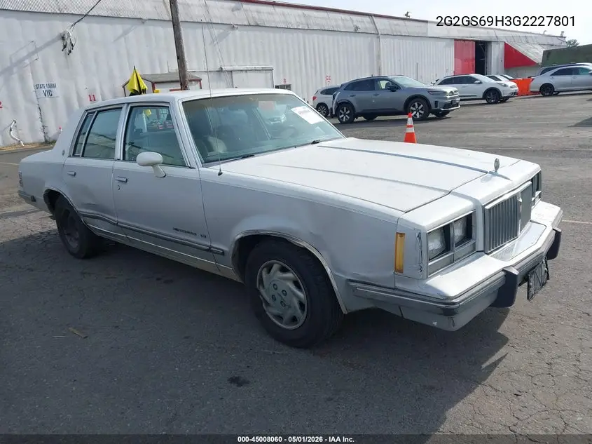 1986 Pontiac Bonneville Le VIN: 2G2GS69H3G2227801 Lot: 45008060