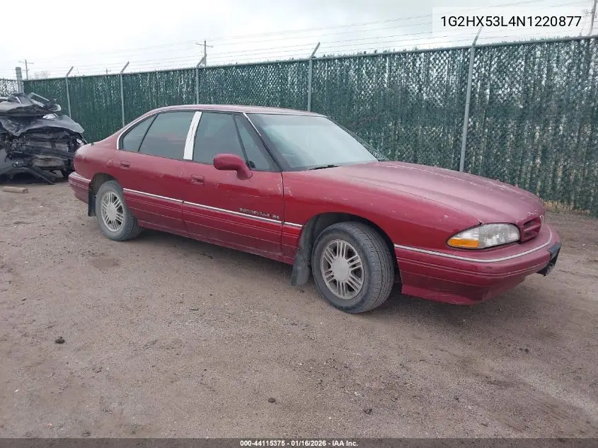 1992 Pontiac Bonneville Se VIN: 1G2HX53L4N1220877 Lot: 44115375