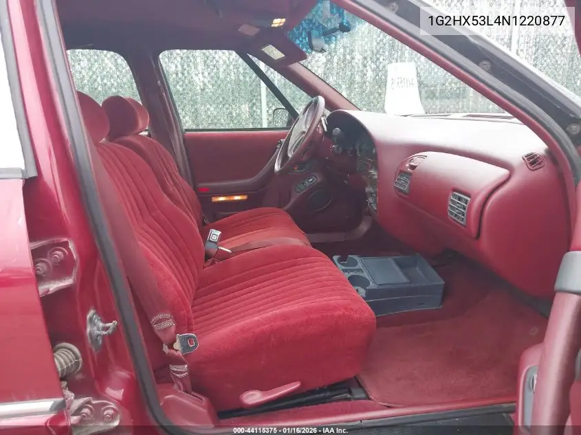 1992 Pontiac Bonneville Se VIN: 1G2HX53L4N1220877 Lot: 44115375