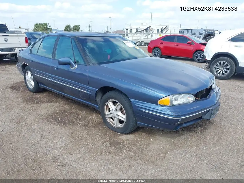 1996 Pontiac Bonneville Se VIN: 1G2HX52K8T4233538 Lot: 44870935