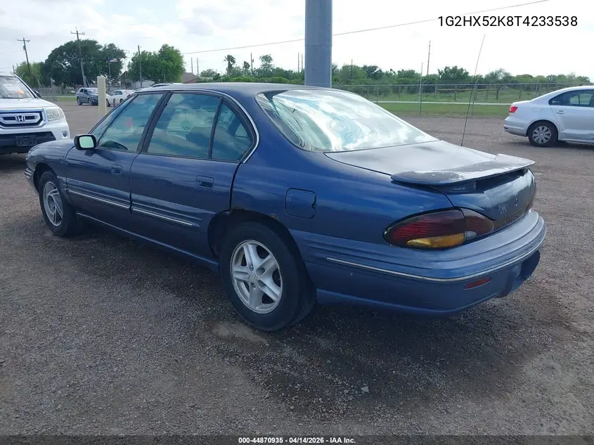 1996 Pontiac Bonneville Se VIN: 1G2HX52K8T4233538 Lot: 44870935