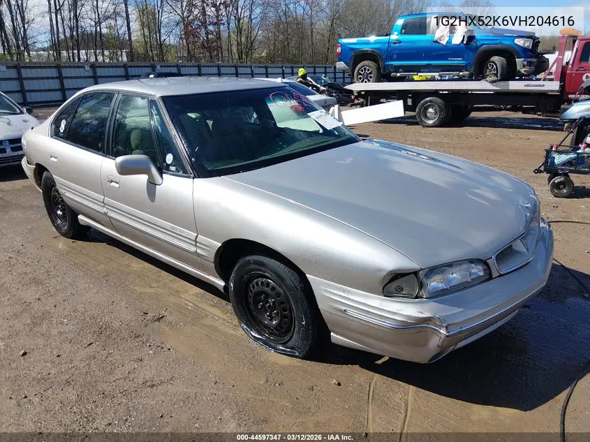1997 Pontiac Bonneville Se VIN: 1G2HX52K6VH204616 Lot: 44597347
