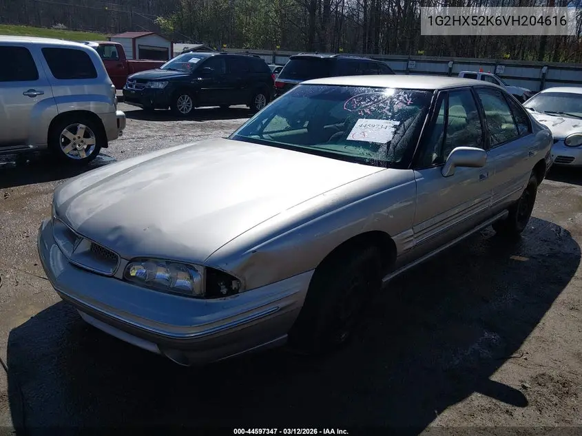 1997 Pontiac Bonneville Se VIN: 1G2HX52K6VH204616 Lot: 44597347