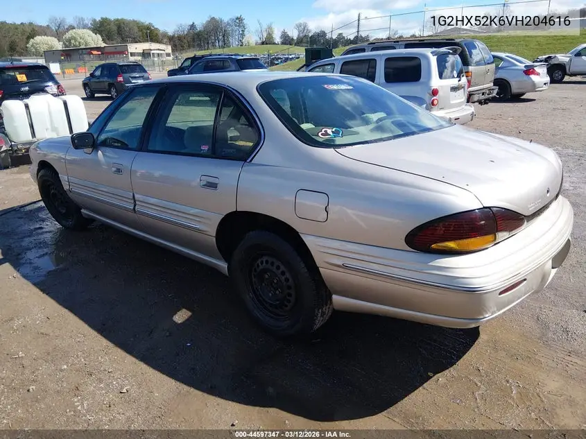 1997 Pontiac Bonneville Se VIN: 1G2HX52K6VH204616 Lot: 44597347