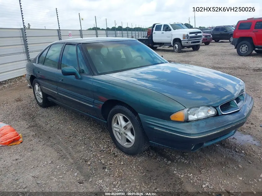1997 Pontiac Bonneville Se Cmi VIN: 1G2HX52K6VH250026 Lot: 45259780