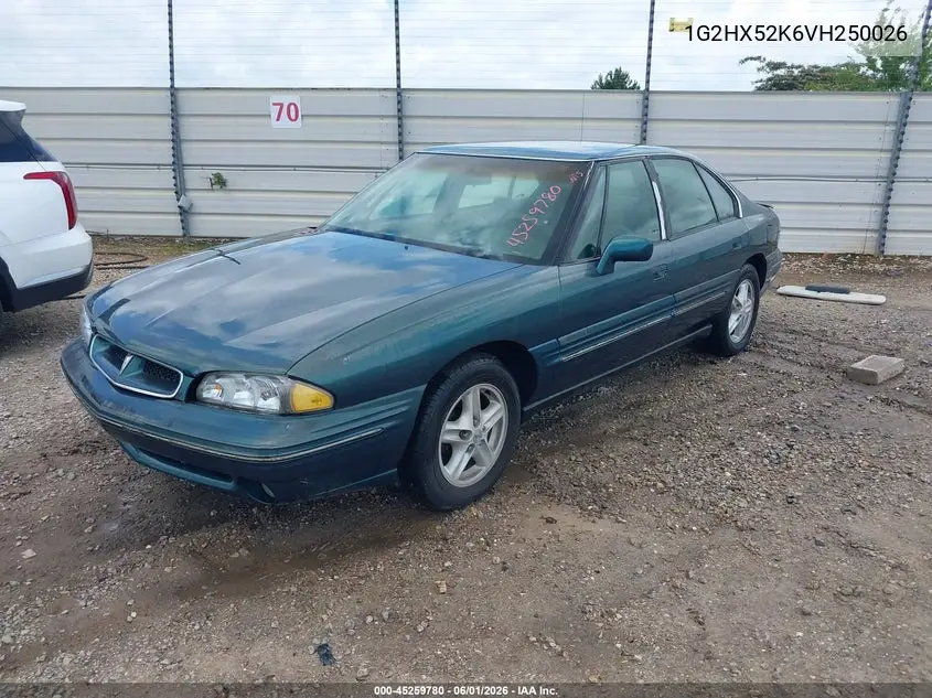 1997 Pontiac Bonneville Se Cmi VIN: 1G2HX52K6VH250026 Lot: 45259780