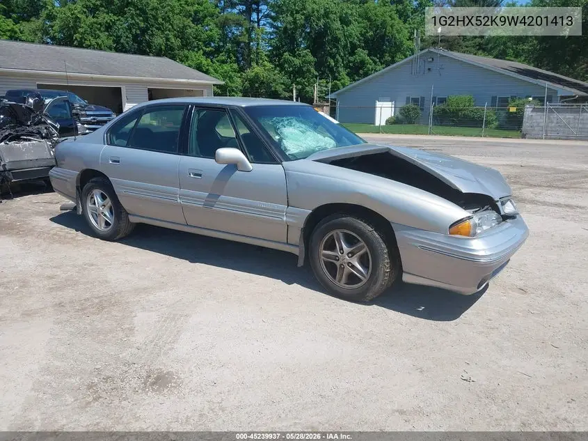 1998 Pontiac Bonneville Se VIN: 1G2HX52K9W4201413 Lot: 45239937