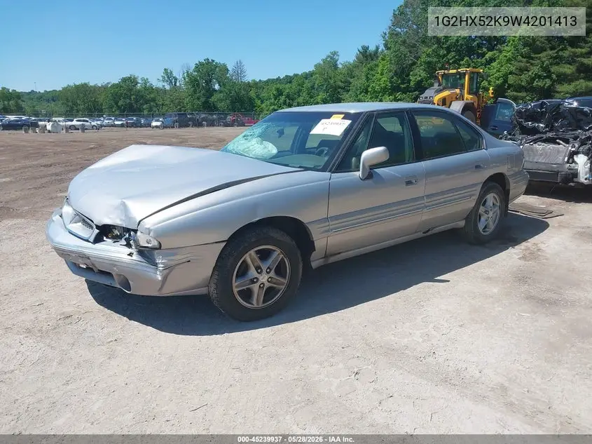 1998 Pontiac Bonneville Se VIN: 1G2HX52K9W4201413 Lot: 45239937