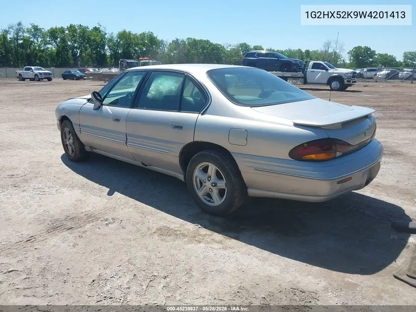1998 Pontiac Bonneville Se VIN: 1G2HX52K9W4201413 Lot: 45239937