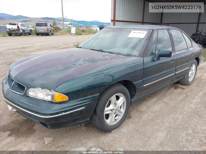 1998 Pontiac Bonneville Se VIN: 1G2HX52K5W4223179 Lot: 45629474