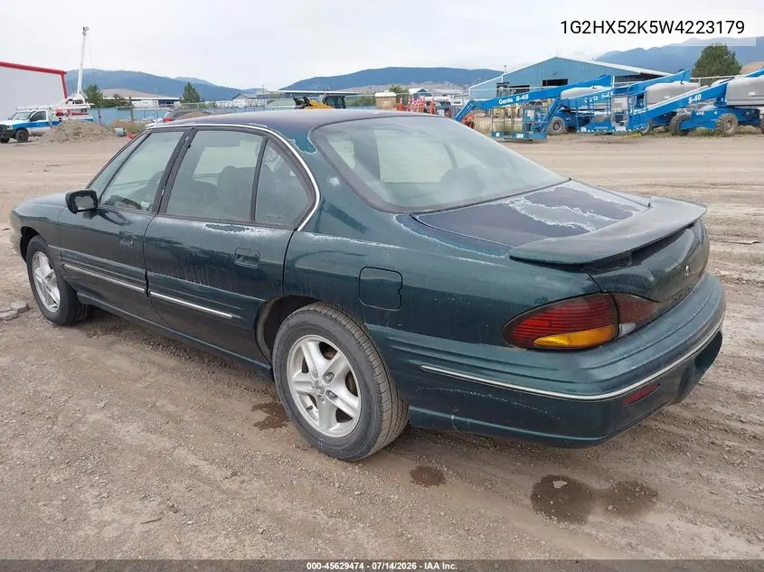 1998 Pontiac Bonneville Se VIN: 1G2HX52K5W4223179 Lot: 45629474