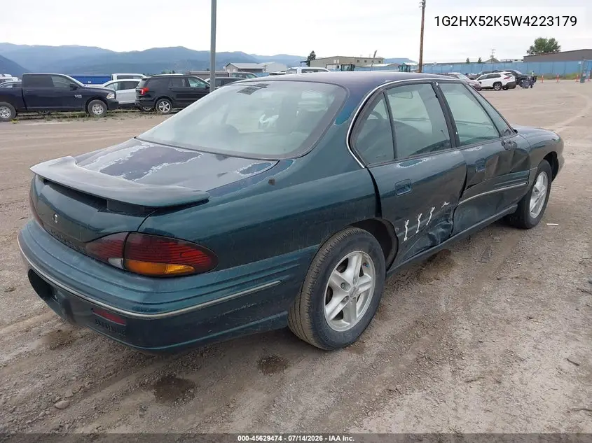 1998 Pontiac Bonneville Se VIN: 1G2HX52K5W4223179 Lot: 45629474