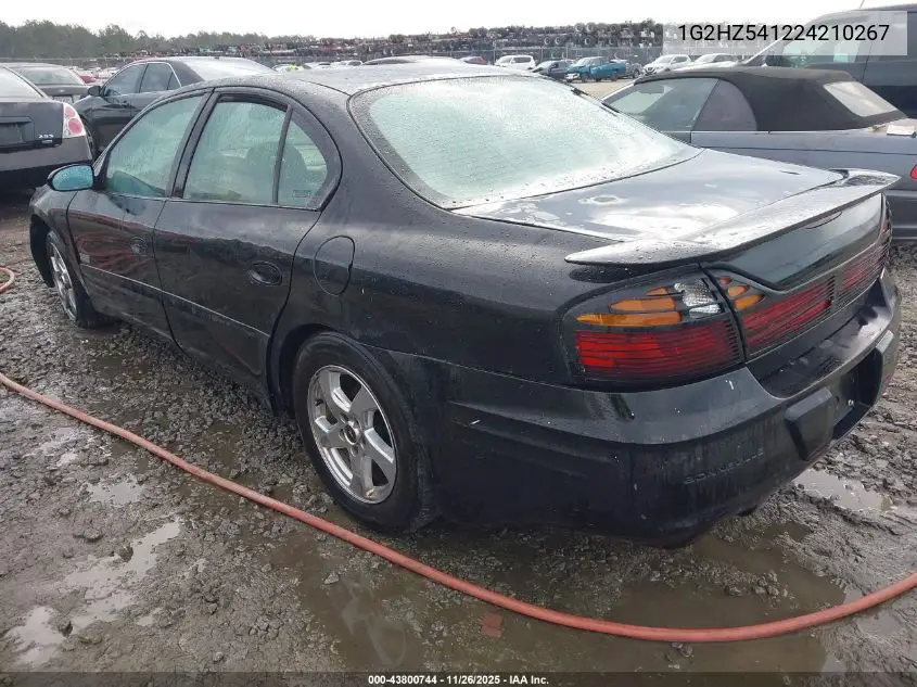 2002 Pontiac Bonneville Ssei VIN: 1G2HZ541224210267 Lot: 43800744