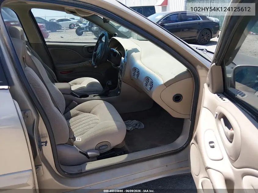 2002 Pontiac Bonneville Sle VIN: 1G2HY54K124125612 Lot: 45335698
