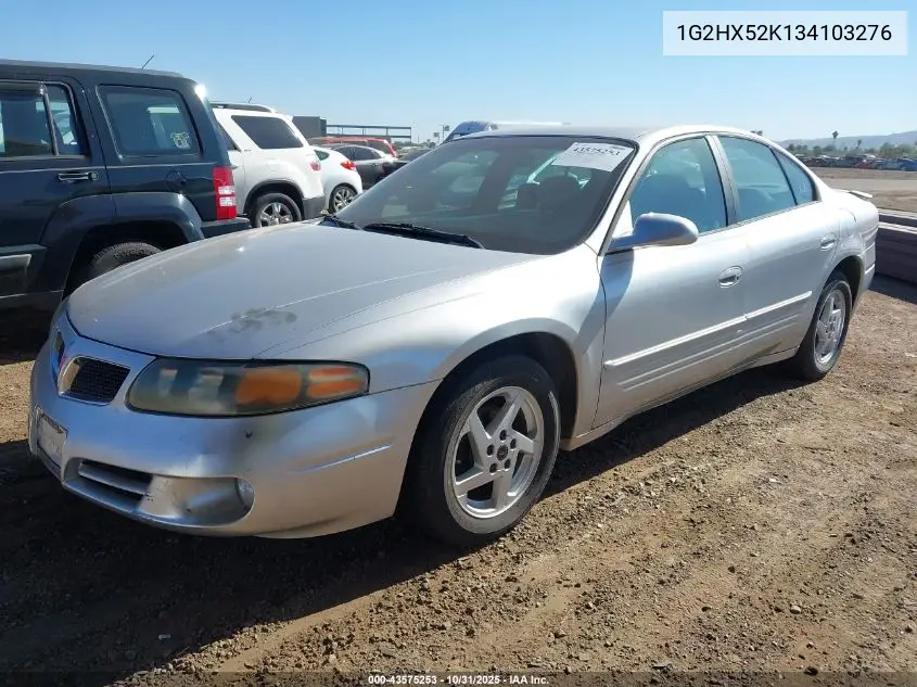 2003 Pontiac Bonneville Se VIN: 1G2HX52K134103276 Lot: 43575253