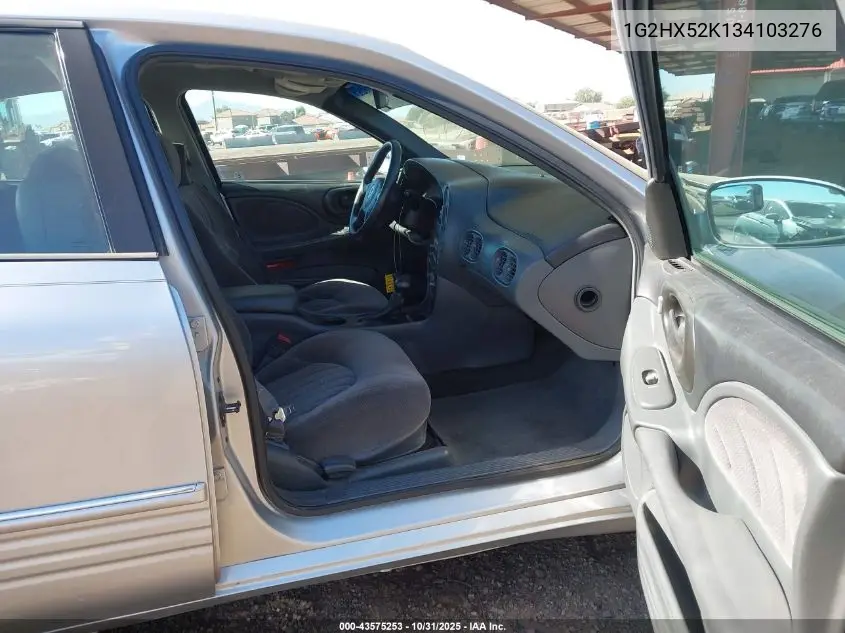 2003 Pontiac Bonneville Se VIN: 1G2HX52K134103276 Lot: 43575253