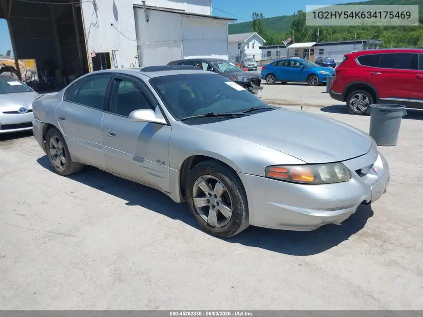 2003 Pontiac Bonneville Sle VIN: 1G2HY54K634175469 Lot: 45262836