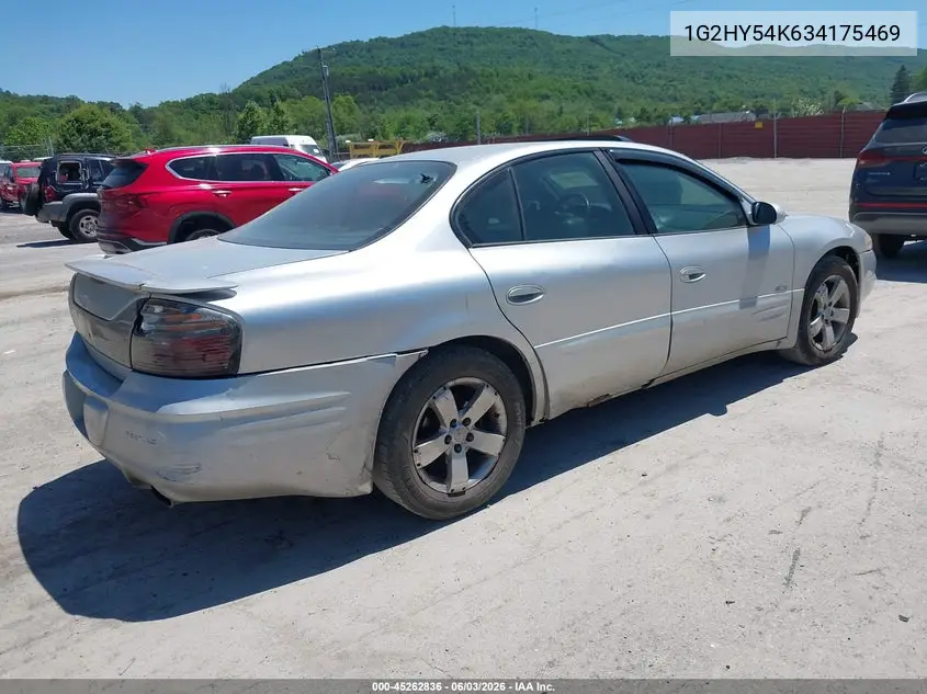 2003 Pontiac Bonneville Sle VIN: 1G2HY54K634175469 Lot: 45262836