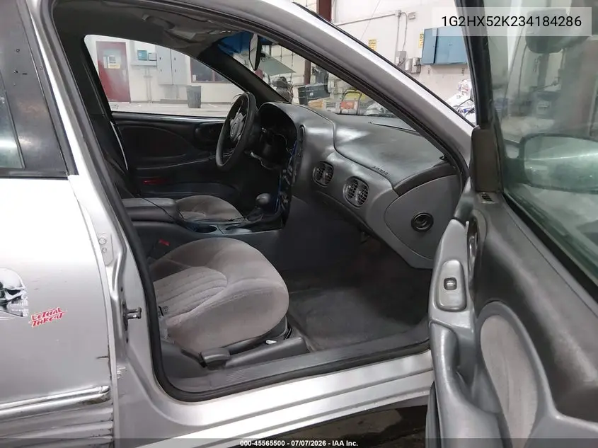 2003 Pontiac Bonneville Se VIN: 1G2HX52K234184286 Lot: 45565500