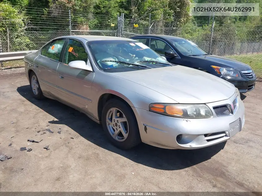 2004 Pontiac Bonneville Se VIN: 1G2HX52K64U262991 Lot: 44771076