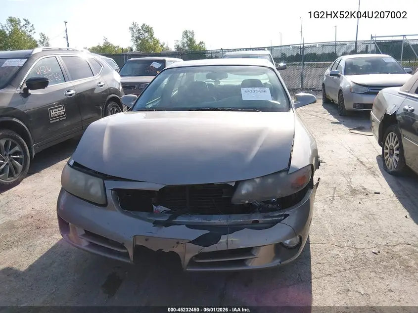 2004 Pontiac Bonneville Se VIN: 1G2HX52K04U207002 Lot: 45232450