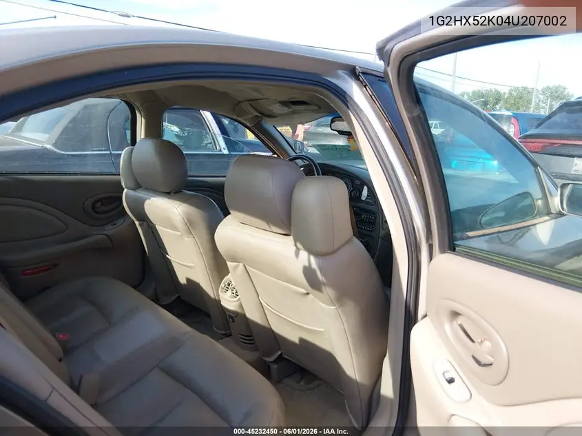 2004 Pontiac Bonneville Se VIN: 1G2HX52K04U207002 Lot: 45232450
