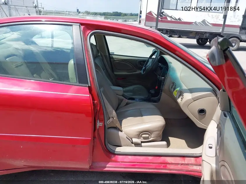 2004 Pontiac Bonneville Sle VIN: 1G2HY54KX4U191854 Lot: 45639238