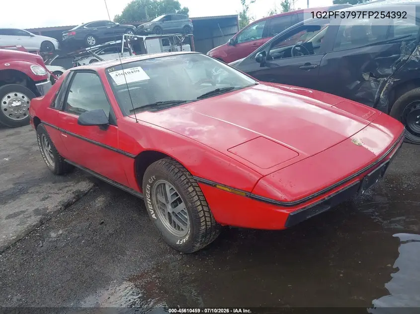 1985 Pontiac Fiero Se VIN: 1G2PF3797FP254392 Lot: 45610459