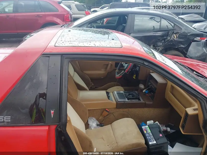 1985 Pontiac Fiero Se VIN: 1G2PF3797FP254392 Lot: 45610459