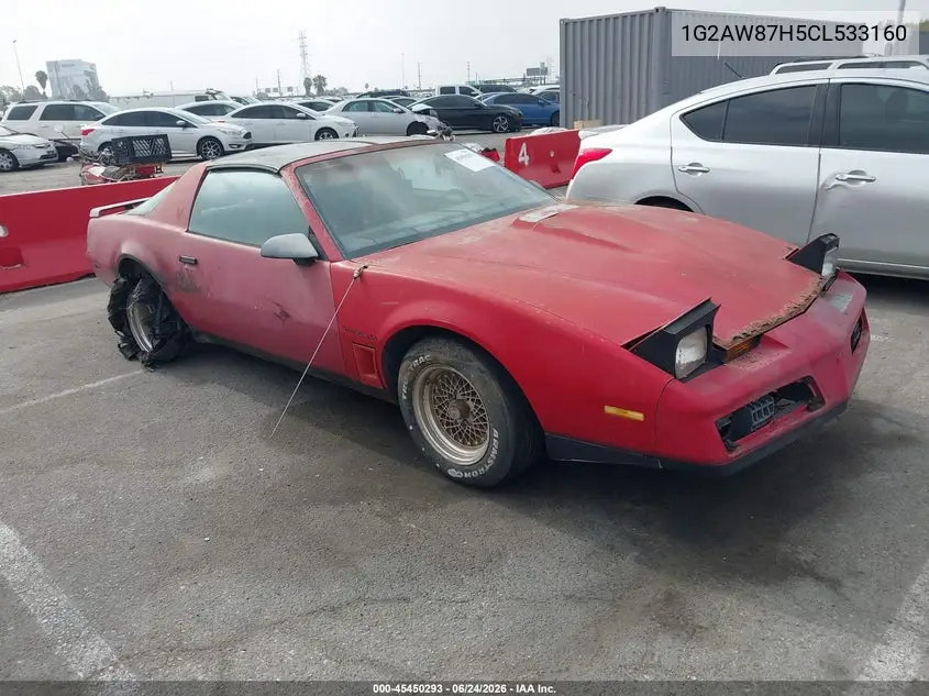 1982 Pontiac Firebird Trans Am VIN: 1G2AW87H5CL533160 Lot: 45450293