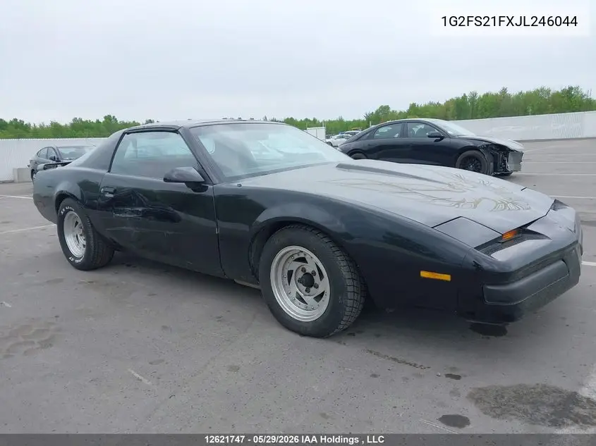 1988 Pontiac Firebird VIN: 1G2FS21FXJL246044 Lot: 12621747