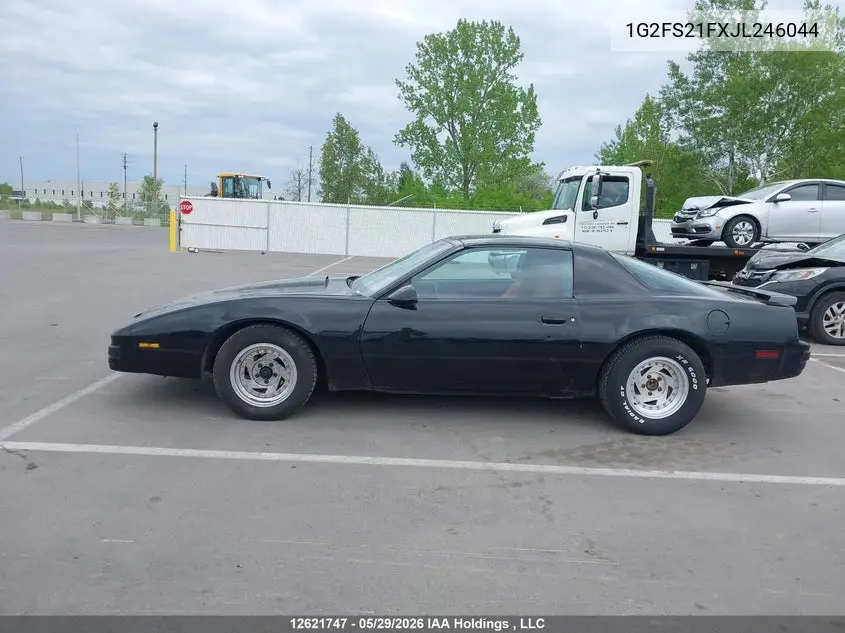 1988 Pontiac Firebird VIN: 1G2FS21FXJL246044 Lot: 12621747