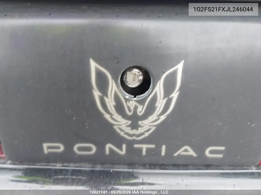 1988 Pontiac Firebird VIN: 1G2FS21FXJL246044 Lot: 12621747