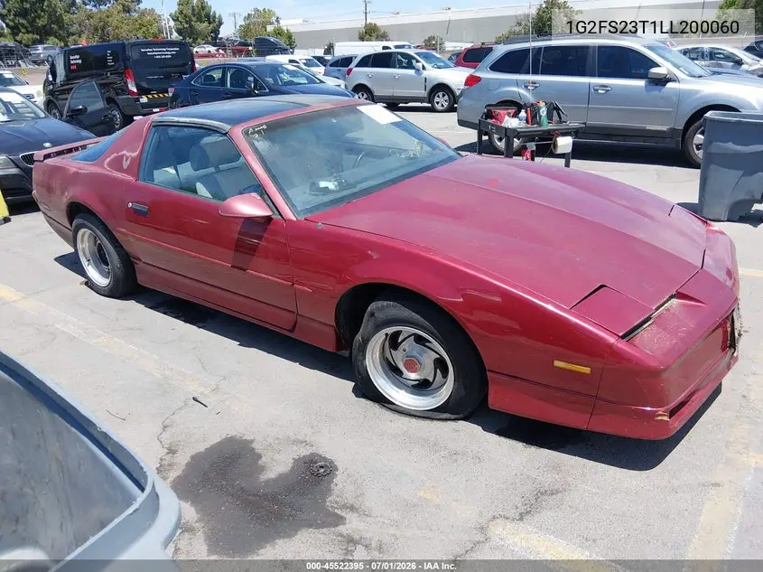 1990 Pontiac Firebird VIN: 1G2FS23T1LL200060 Lot: 45522395