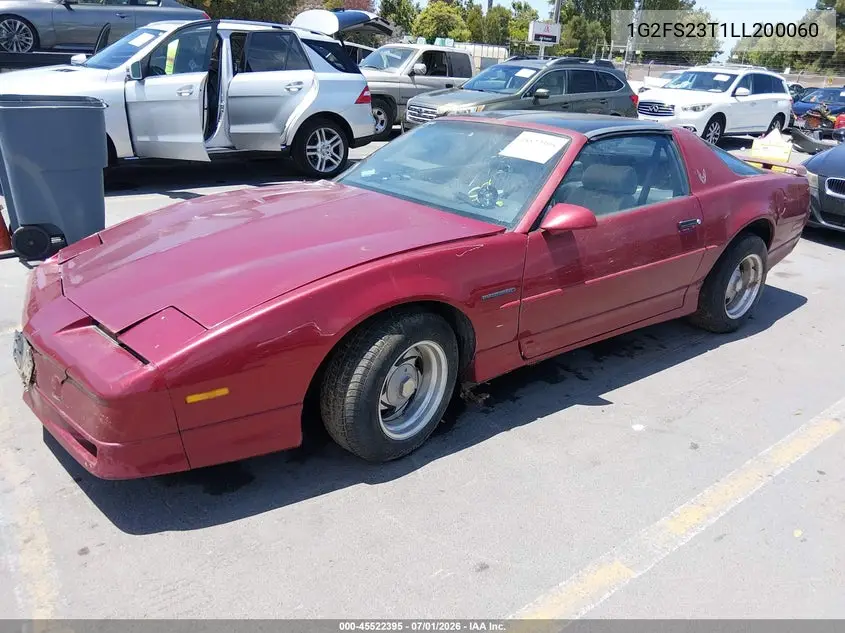 1990 Pontiac Firebird VIN: 1G2FS23T1LL200060 Lot: 45522395