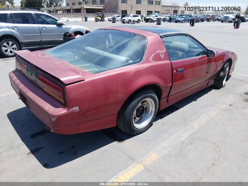 1990 Pontiac Firebird VIN: 1G2FS23T1LL200060 Lot: 45522395