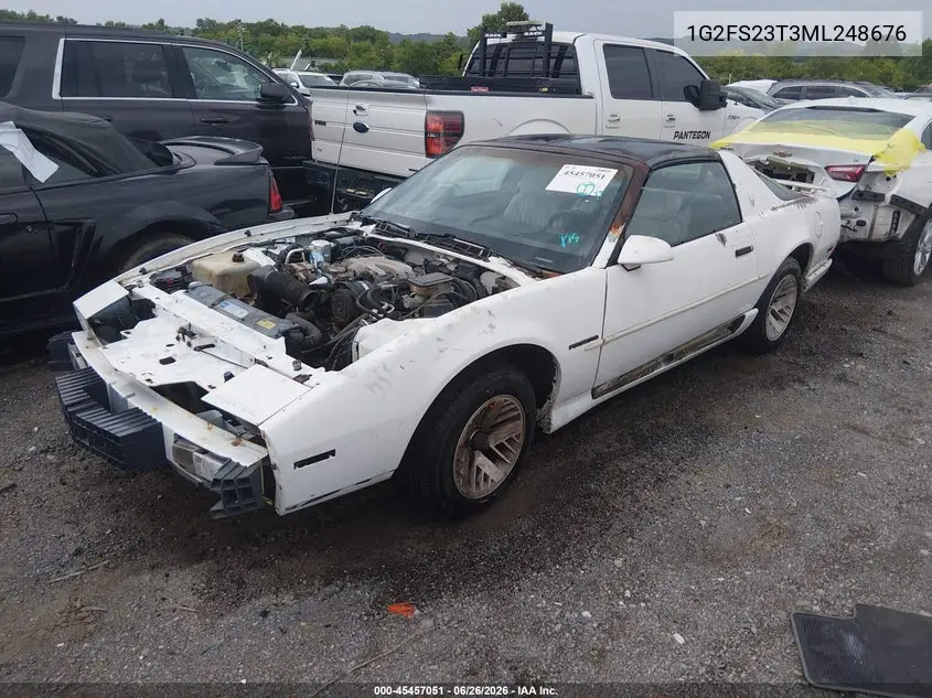1991 Pontiac Firebird VIN: 1G2FS23T3ML248676 Lot: 45457051